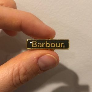Authentic Barbour pin